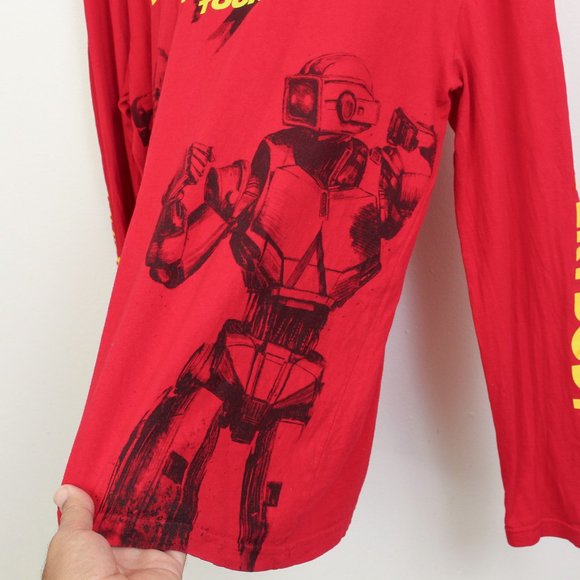 Logic Shirt Mens Red Bobby Tarantino vs Everybody 2018 Tour Tee - Picture 5 of 11